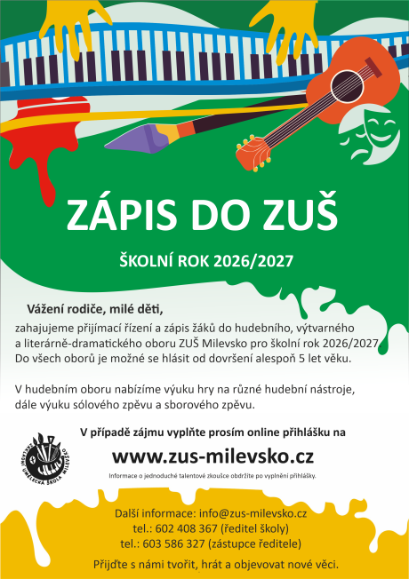 Zápis nových žáků